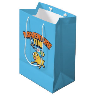 Bolsa De Regalo Mediana Tiempo de aventura Finn Riding Jake