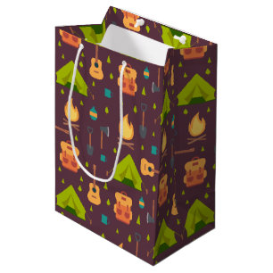 Bolsa De Regalo Mediana Tiendas de campaña rusas y Guitars