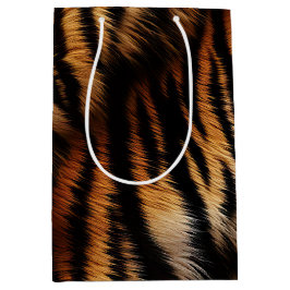 Bolsa De Regalo Mediana Tiras de tigre