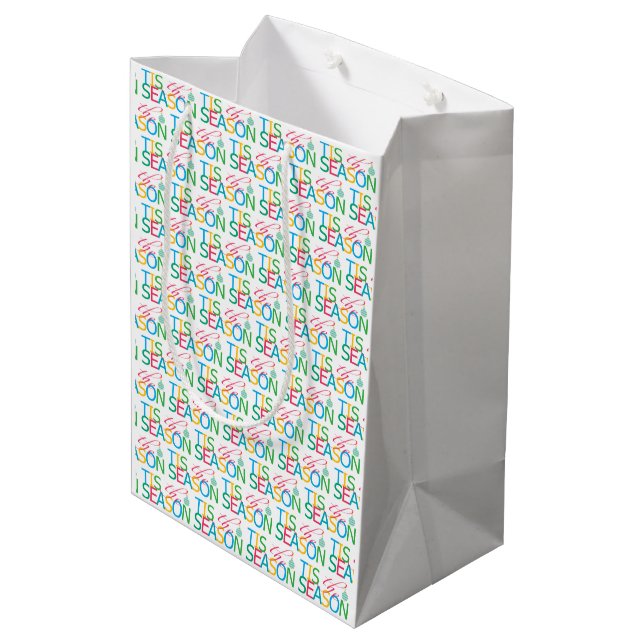 Bolsa De Regalo Mediana Tis the Season Gift Bag (Angulo reverso)