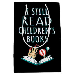 Bolsa De Regalo Mediana Todavía leo libros para niños II