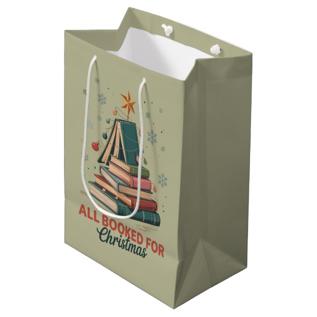 Bolsa De Regalo Mediana Todos los libros para Navidades del maestro de nav (Angulo Anverso)