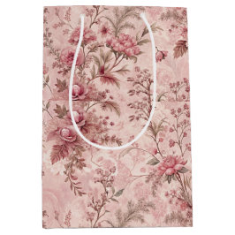 Bolsa De Regalo Mediana Toile francesa pastel