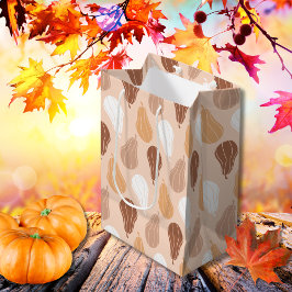 Bolsa De Regalo Mediana Tonos Pastel estacionales Otoño
