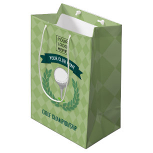 Bolsa De Regalo Mediana Torneo de golf del club/corporativo agregar logoti