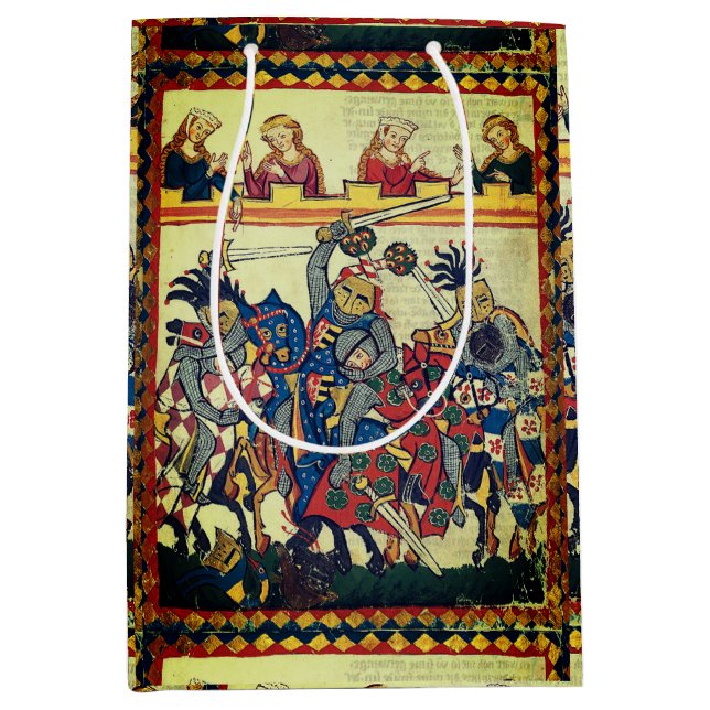 Bolsa De Regalo Mediana Torneo Medieval (Anverso)