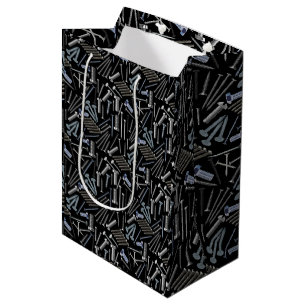 Bolsa De Regalo Mediana Tornillos y uñas x4 Black BG