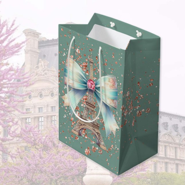 Bolsa De Regalo Mediana Torre Eiffel con barba (Subido por el creador)