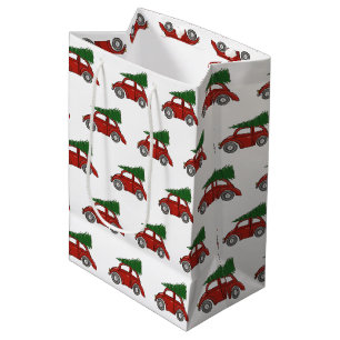 Bolsa De Regalo Mediana Tradición de la vieja familia de coches de árbol d