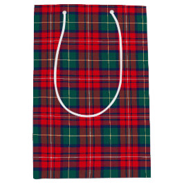 Bolsa De Regalo Mediana Traditional Festive Tartan