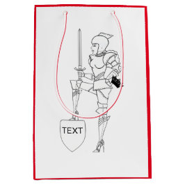 Bolsa De Regalo Mediana Traje de Diva de Armores para personalizar la bols