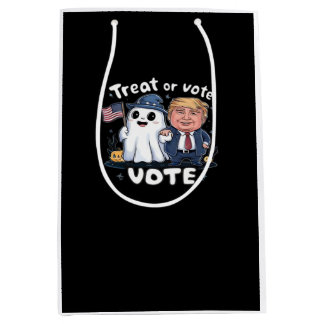 Bolsa De Regalo Mediana Tratar O Votar, Tocante Trumpkin, Gráfico De Hallo