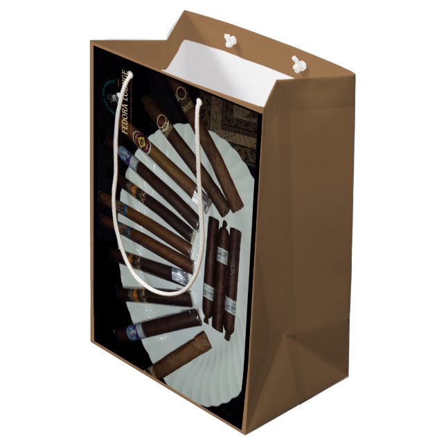 Bolsa De Regalo Mediana Tray-Cigar  (Angulo reverso)