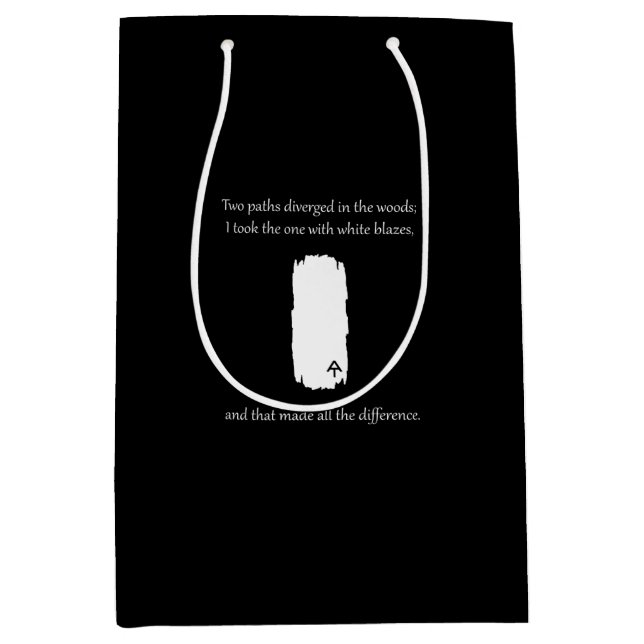 Bolsa De Regalo Mediana Trayecto Apalache Caminos Blancos Diversos (Anverso)