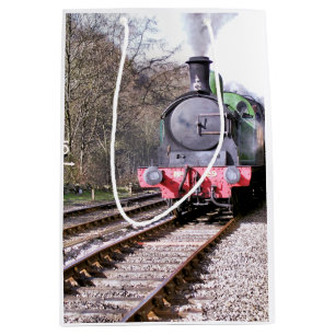 BOLSA DE REGALO MEDIANA TRENES DE VAPOR