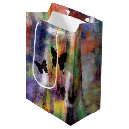 Bolsa De Regalo Mediana Tres mariposas