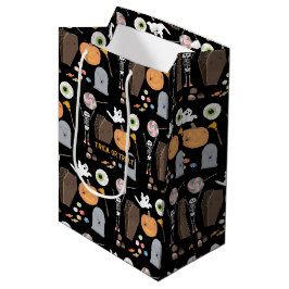 Bolsa De Regalo Mediana Truco o truco de Halloween