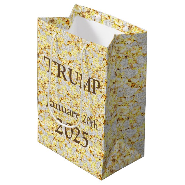 BOLSA DE REGALO MEDIANA TRUMP 2025 (Angulo Anverso)