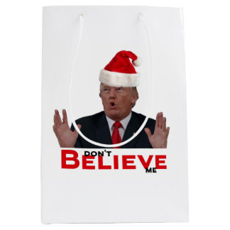 Bolsa De Regalo Mediana Trump, no me crean