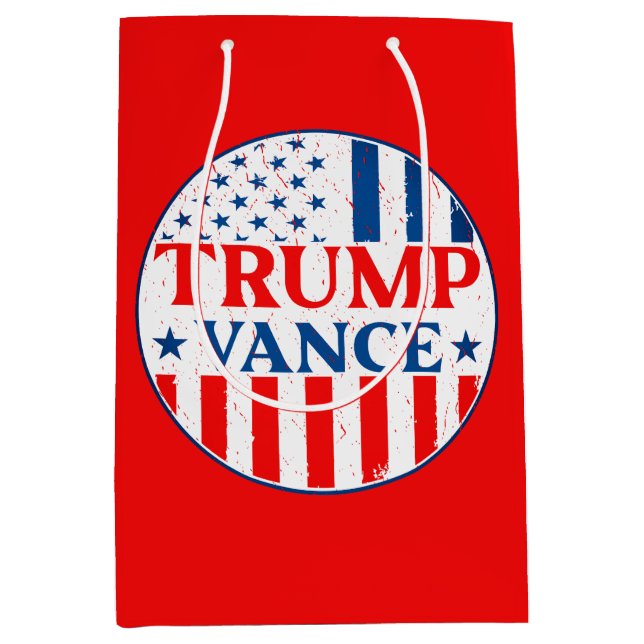 Bolsa De Regalo Mediana Trump Vance (Anverso)