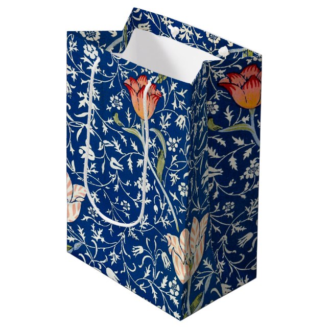 Bolsa De Regalo Mediana Tulipán, William Morris (Angulo Anverso)
