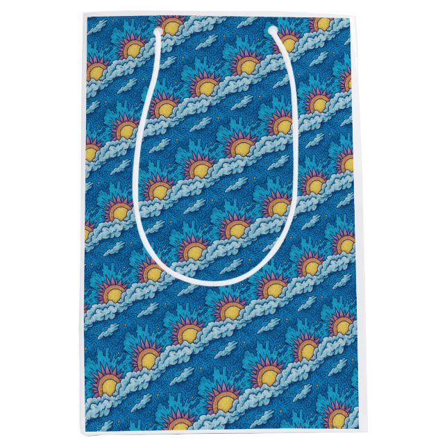 Bolsa De Regalo Mediana Twin Dawn Carnival (Anverso)