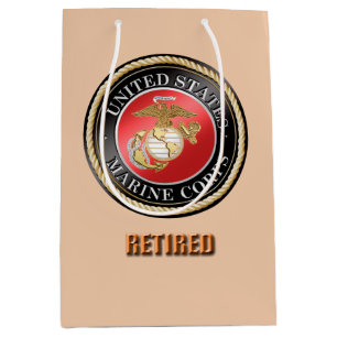 Bolsa De Regalo Mediana U.S. El Cuerpo del Marines retiró el bolso del