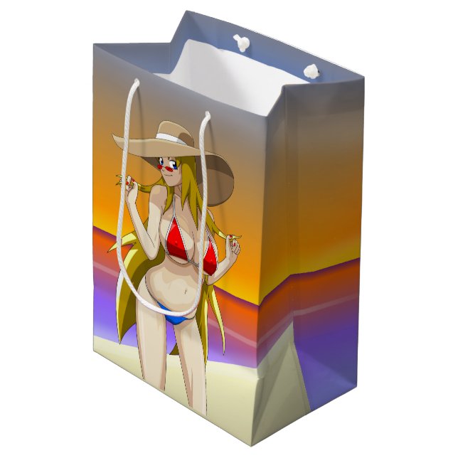 Bolsa De Regalo Mediana Ucogi Summer (Angulo Anverso)