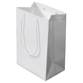 Bolsa De Regalo Mediana Ultra Light Gray Minimal Background