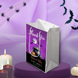 Bolsa De Regalo Mediana Un bebé está preparando Baby Shower de Halloween