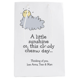 Bolsa De Regalo Mediana Un poco de sol en este día nublado - Chemo Care