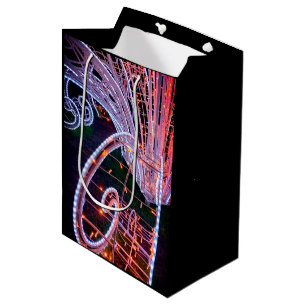 Bolsa De Regalo Mediana Un remolino de luces