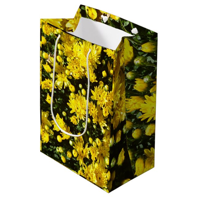 Bolsa De Regalo Mediana Una multitud de Mamáes amarillas (Angulo Anverso)