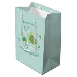 Bolsa De Regalo Mediana Under Sea Turtles Baby Shower