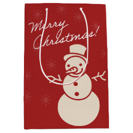 Bolsa De Regalo Mediana "¡Únete a nosotros para un Fiesta de Navidades de 