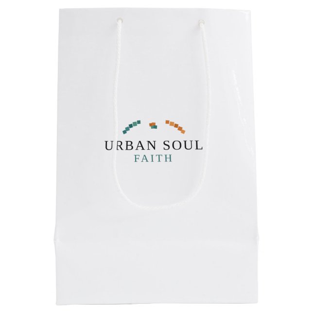 Bolsa De Regalo Mediana Urban Soul Faith   (Reverso)