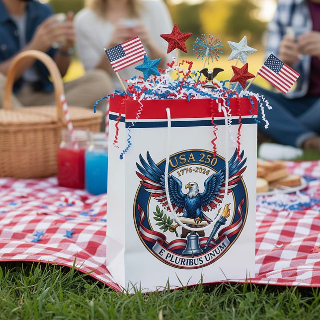 Bolsa De Regalo Mediana USA 250 Eagle (Subido por el creador)