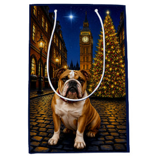 Bolsa De Regalo Mediana Vacaciones de Bulldog