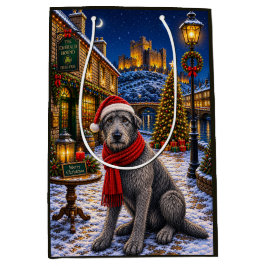 Bolsa De Regalo Mediana Vacaciones del Irish Wolfhound 