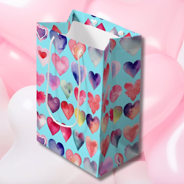Bolsa De Regalo Mediana Valentine de corazón (Subido por el creador)