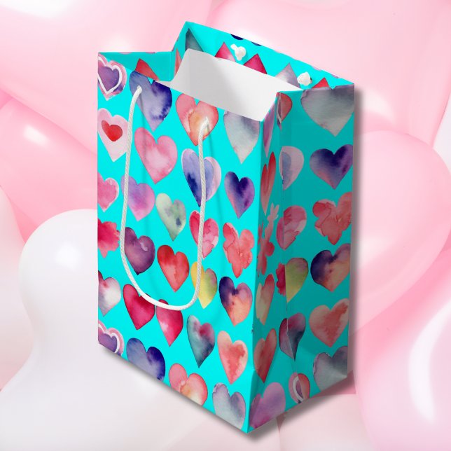 Bolsa De Regalo Mediana Valentine de corazón (Subido por el creador)
