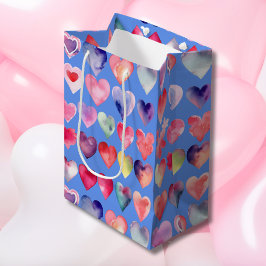 Bolsa De Regalo Mediana Valentine de corazón