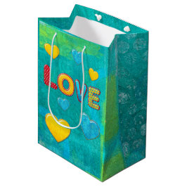 Bolsa De Regalo Mediana Valentine Fun 3D Mix and Match