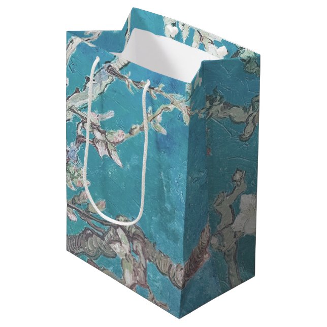 Bolsa De Regalo Mediana Van Gogh Pintura Almond Blossom (Angulo Anverso)