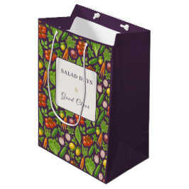 Bolsa De Regalo Mediana Vegetable Garden Gift Bag — Devine Plum