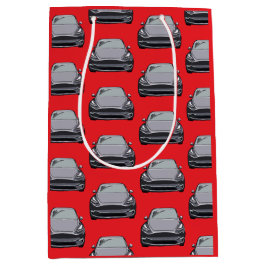 Bolsa De Regalo Mediana Vehículo eléctrico gris claro Vehículo SUV Rojo de