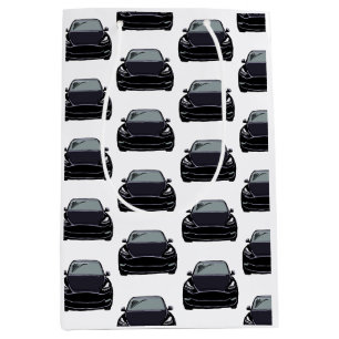 Bolsa De Regalo Mediana Vehículo eléctrico negro Vehículo automóvil SUV