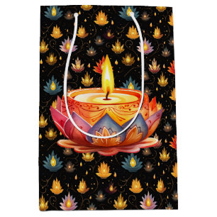 Bolsa De Regalo Mediana Velas de Diwali