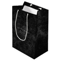 Velvety Onyx Damask | Black Vampy Grunge Baroque