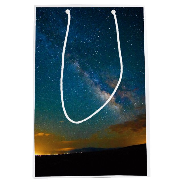 Bolsa De Regalo Mediana Vía Láctea sobre Taos, Nuevo México (Anverso)